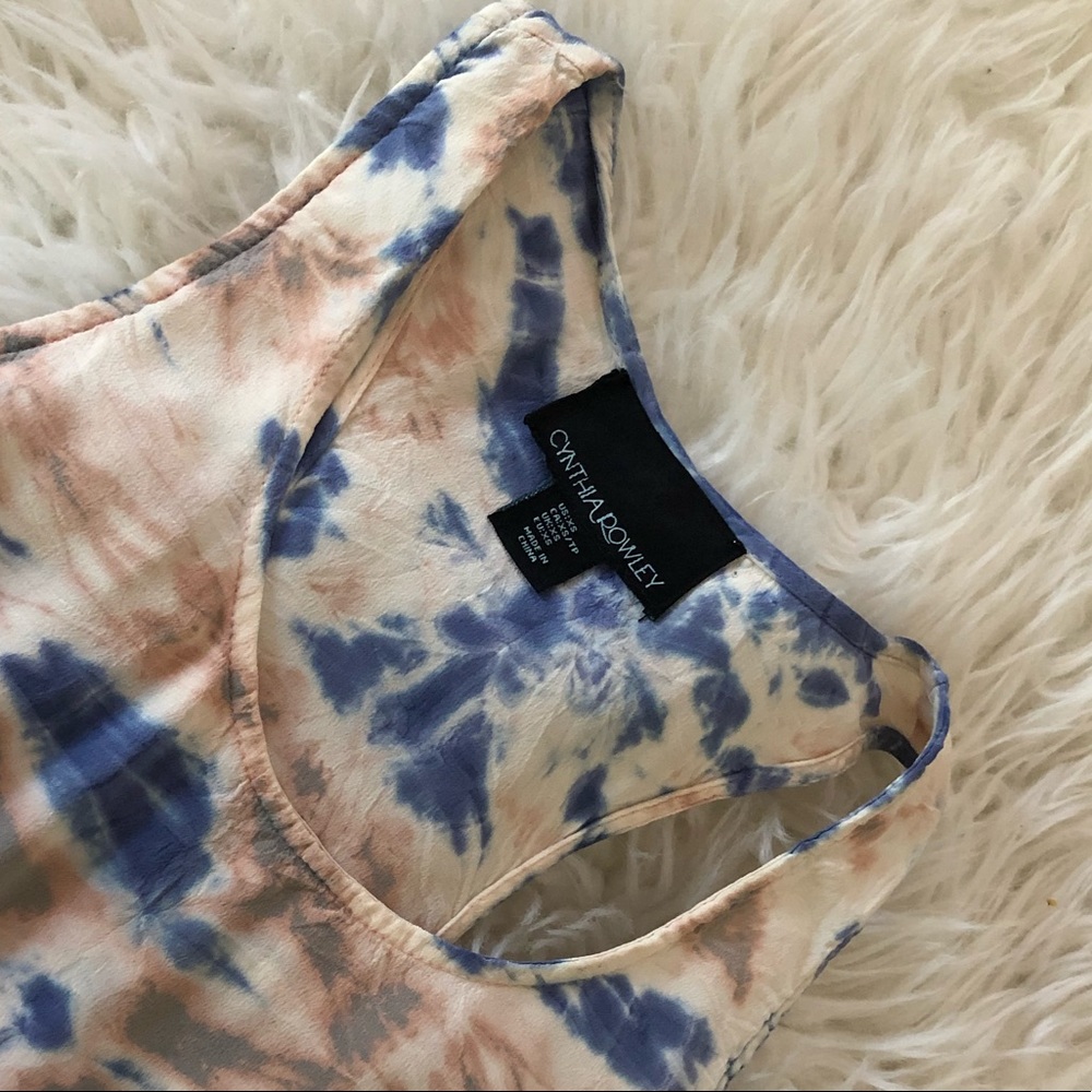 Cynthia Rowley 🌞 Silk Sleeveless Top - Size: XS - Picture 4 of 8